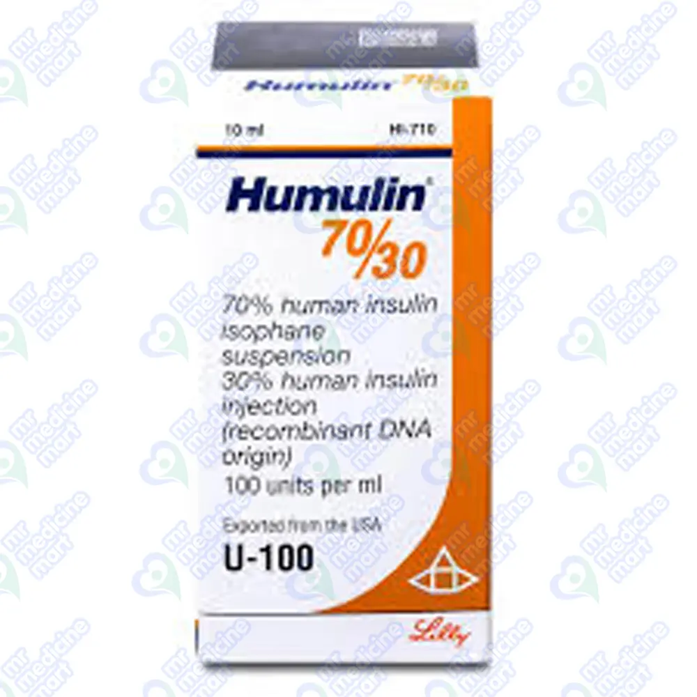 Humulin Vial 70/30 100IU 10ml