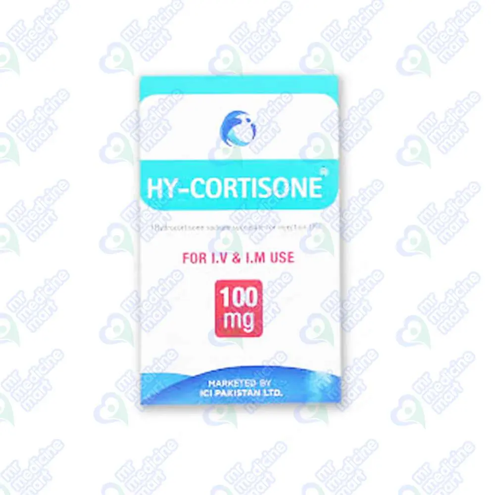 Hy-Cortisone 100mg Injection 1 Vial