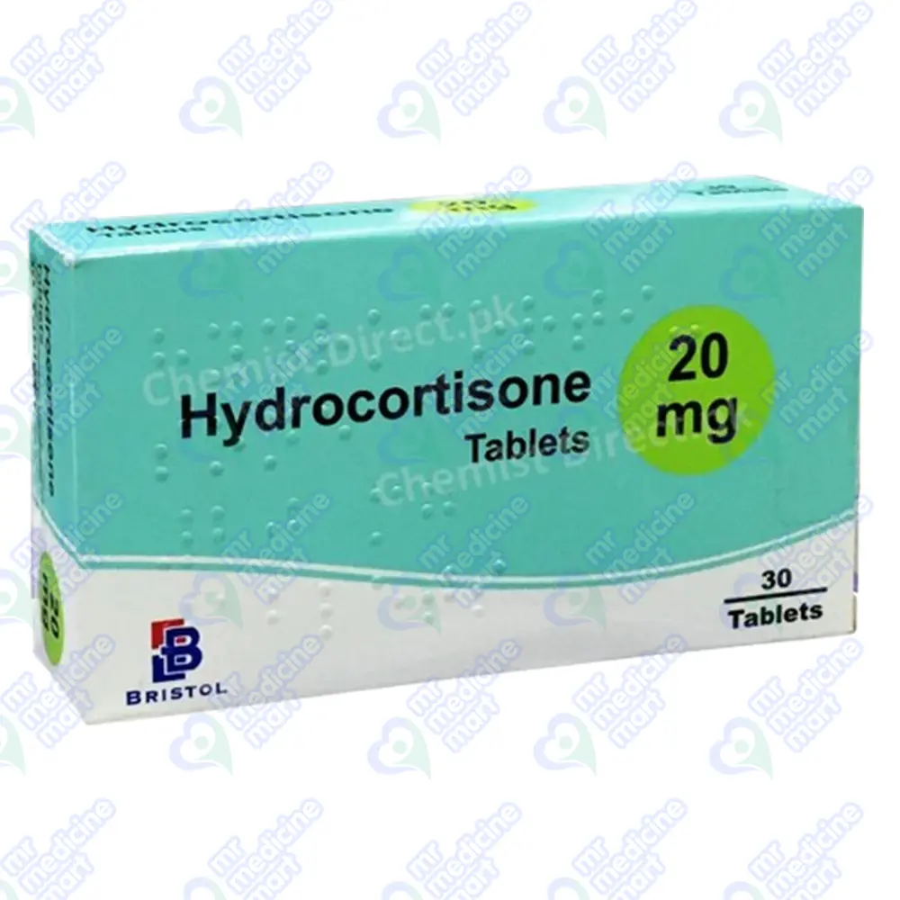 Bristol Hydrocortisone 20mg Tablet (Imported)