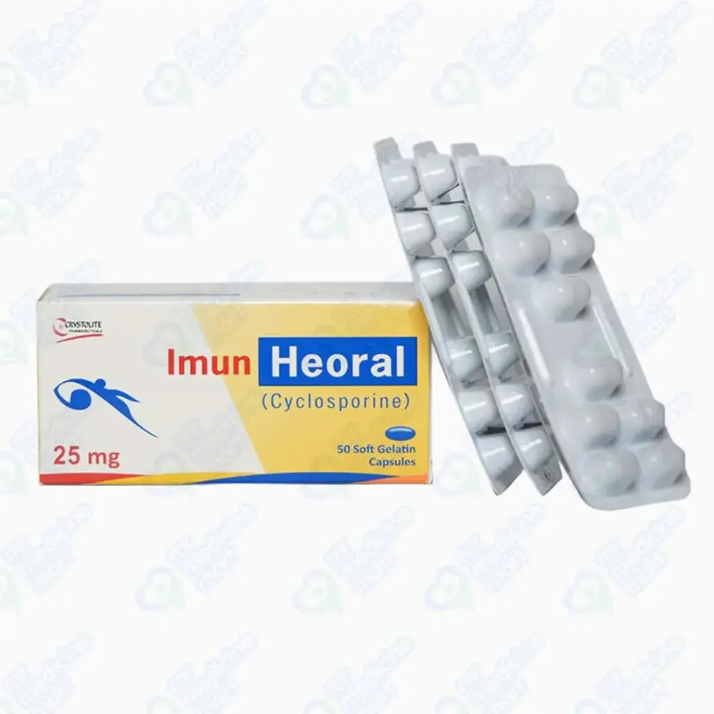 Imun Heoral 25mg Capsule 50's