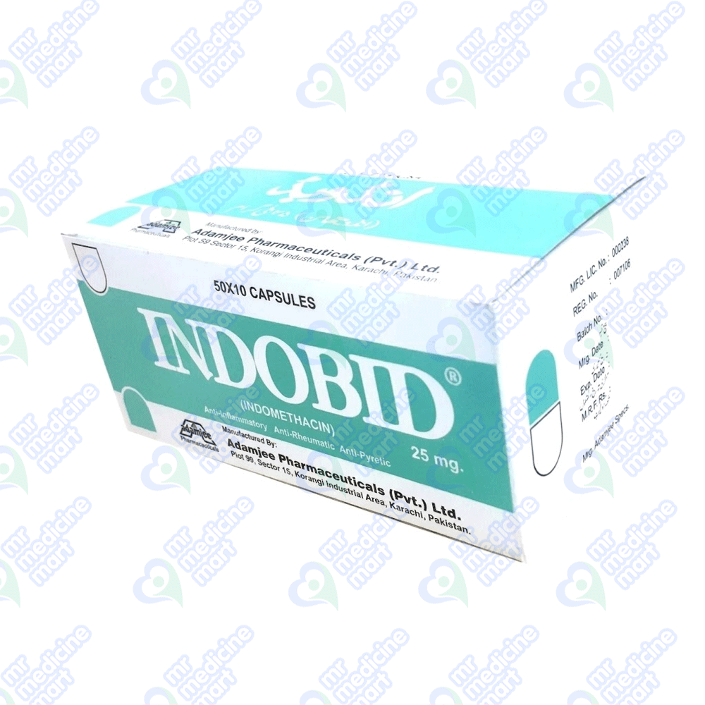 Indobid 25mg Capsule(Net)