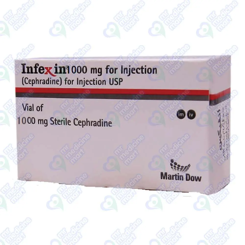 Infexin 1gm Injection 1 vial