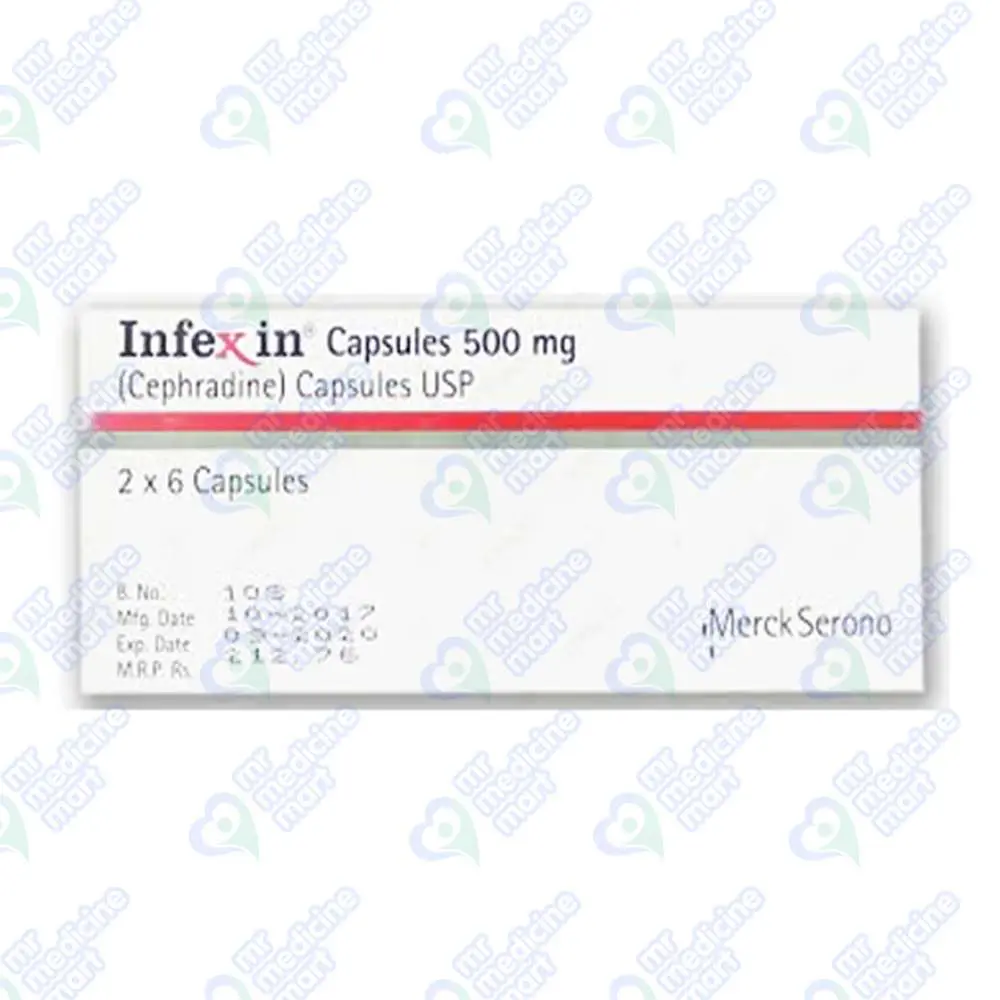Infexin 500mg Capsule 6 'S