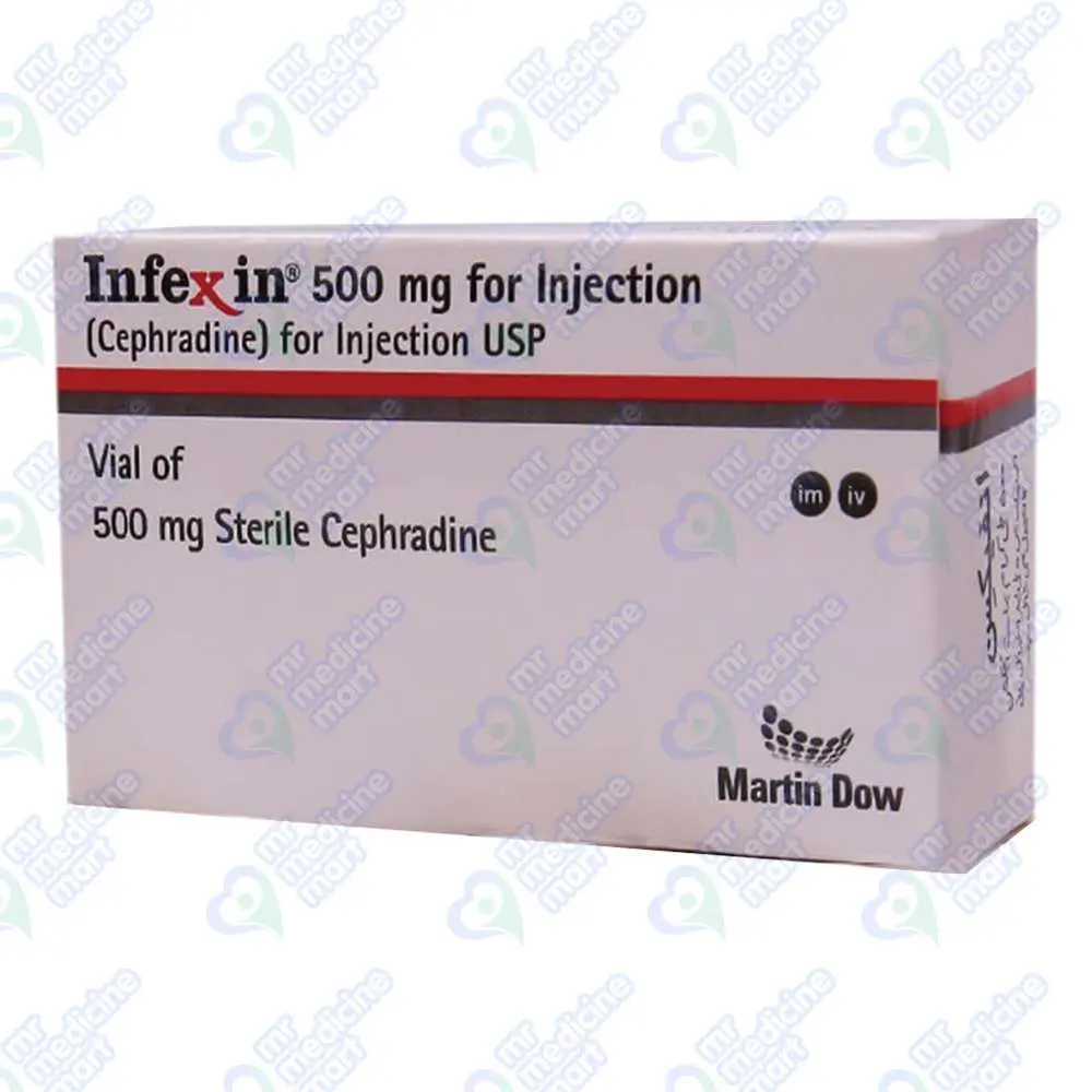 Infexin 500mg Injection 1 vial