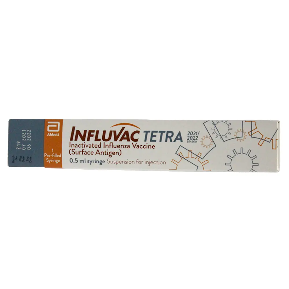 Influvac Tetra Injection 0.5ml