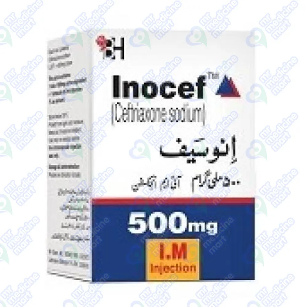 Inocef IM 500mg Injection