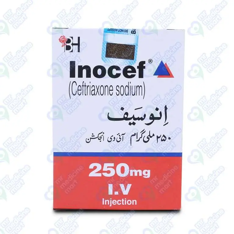 Inocef IV 250mg Injection 5ml Price in Pakistan I uSes & Benefit