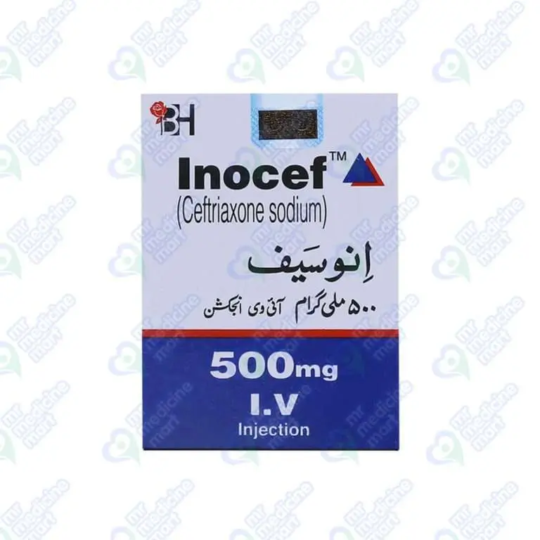 Inocef IV 500mg Injection 