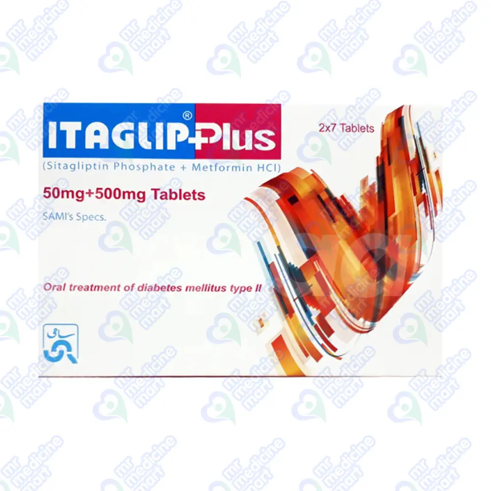 Itaglip Plus 50mg/500mg Tablet 7 'S