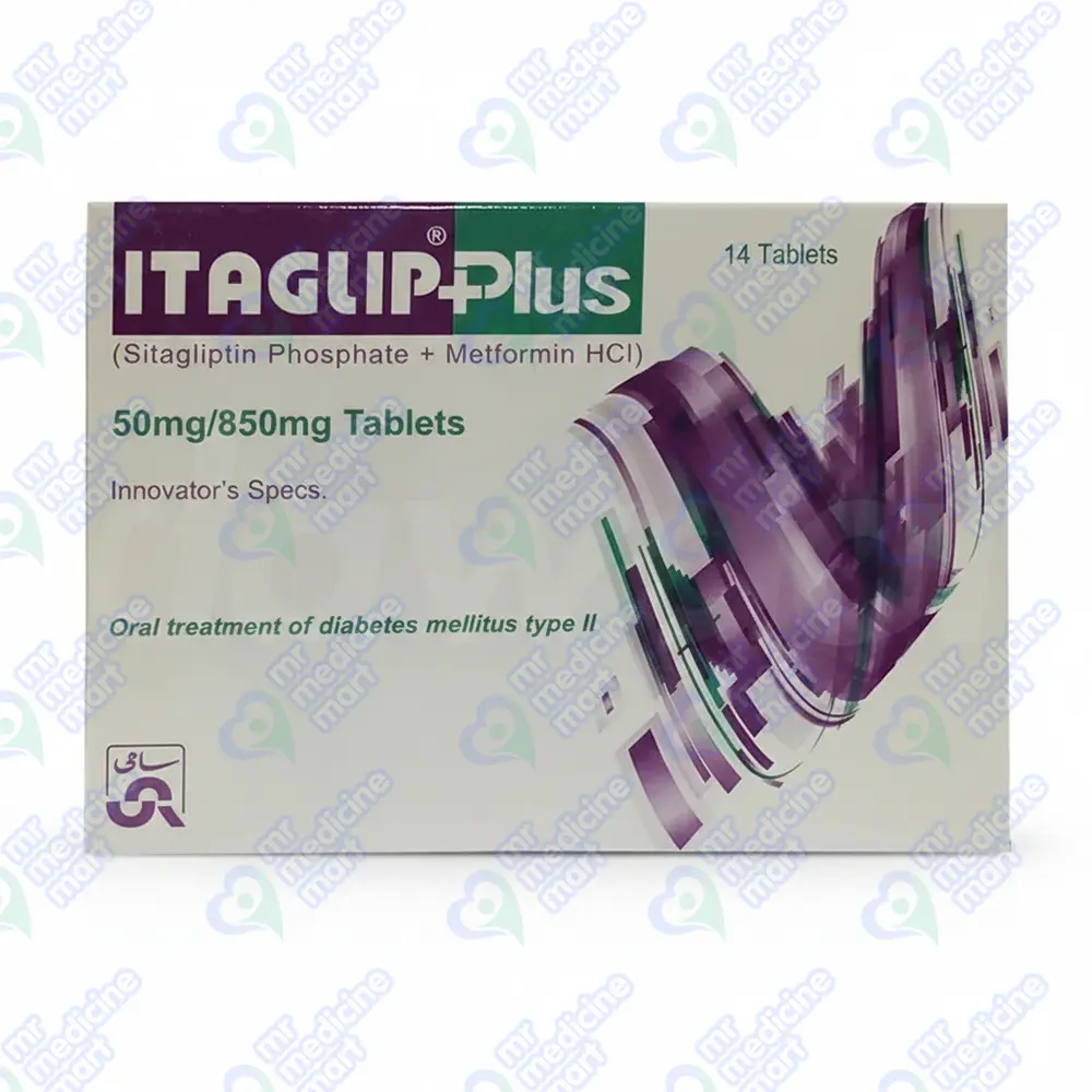 Itaglip Plus 50mg/850mg Tablet 7 'S