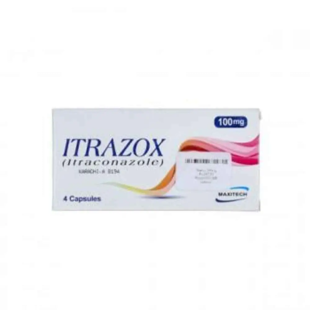 Itrazox 100mg Capsule 4 'S