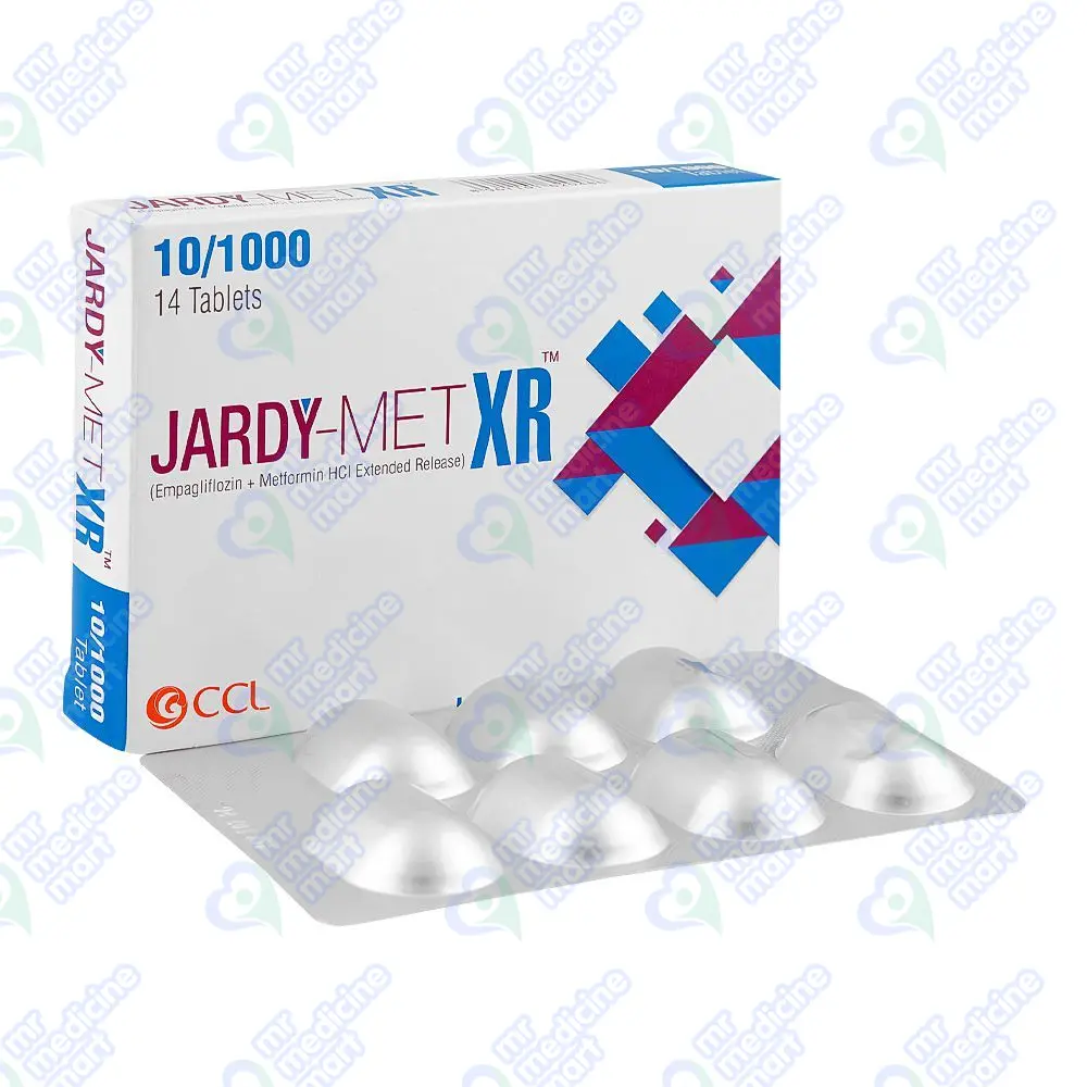 Jardy Met XR 10/1000mg Tablet