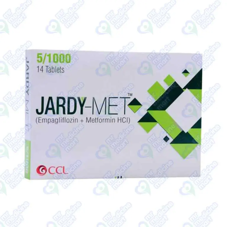 Jardy-Met 5/1000mg Tablet 7 'S