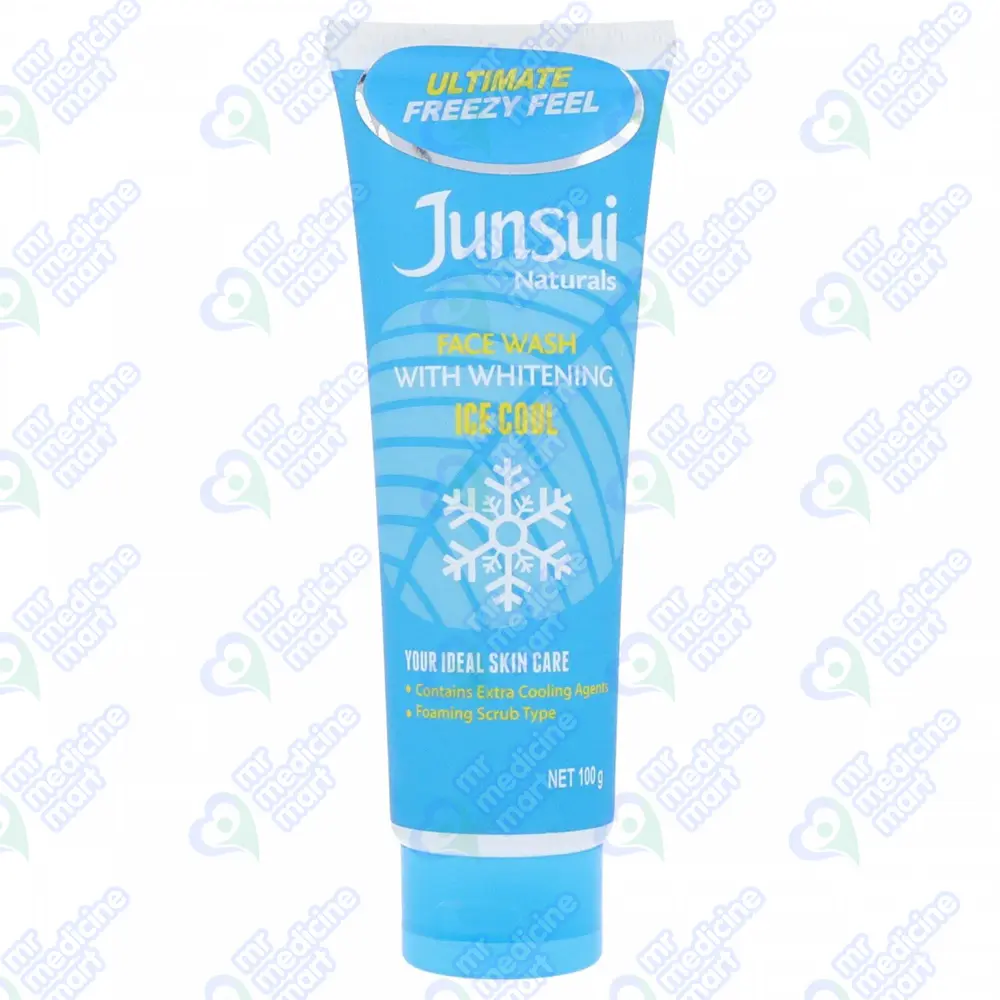 Junsui Naturals Ice cool Whitening Face Wash 100g