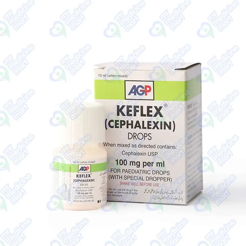 Keflex 100mg/ml Drop 10 Ml