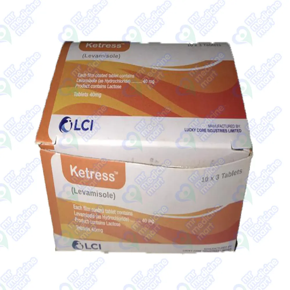 Ketress 40mg Tablet 3 'S