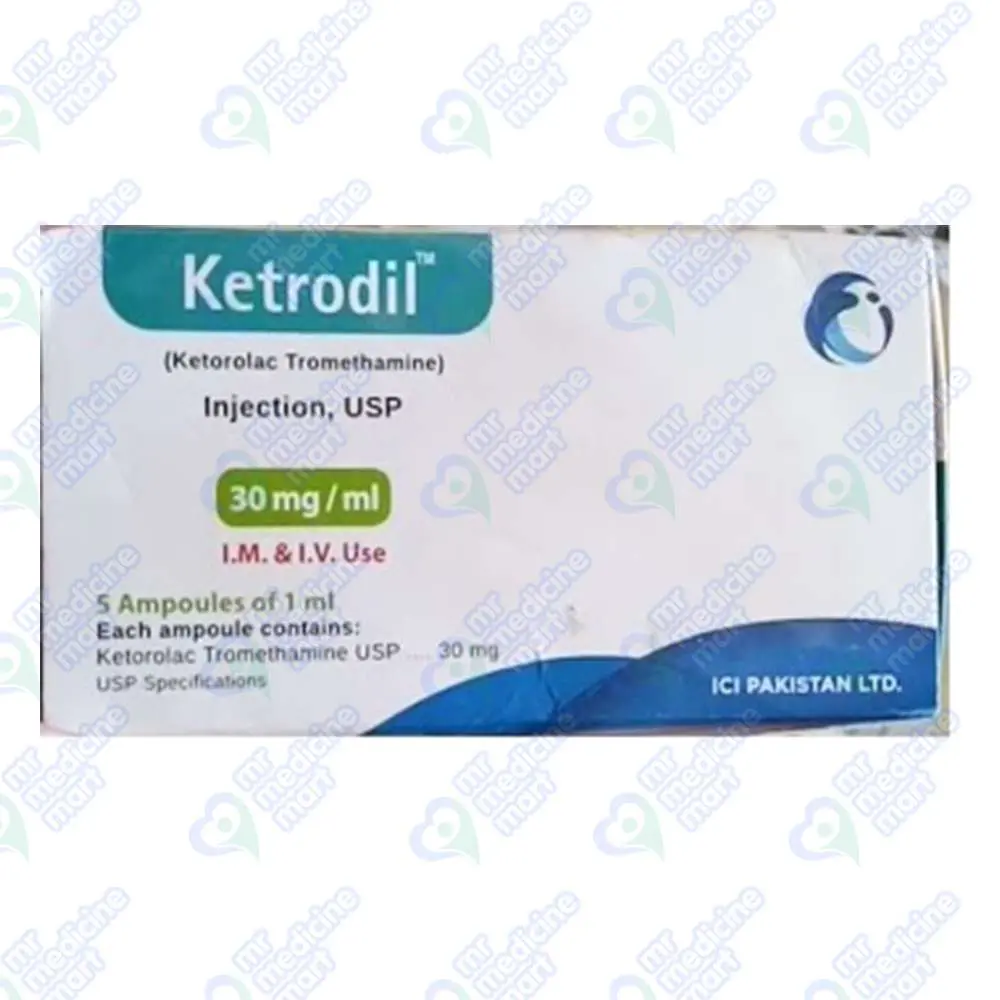 Ketrodil Inj 30 Mg