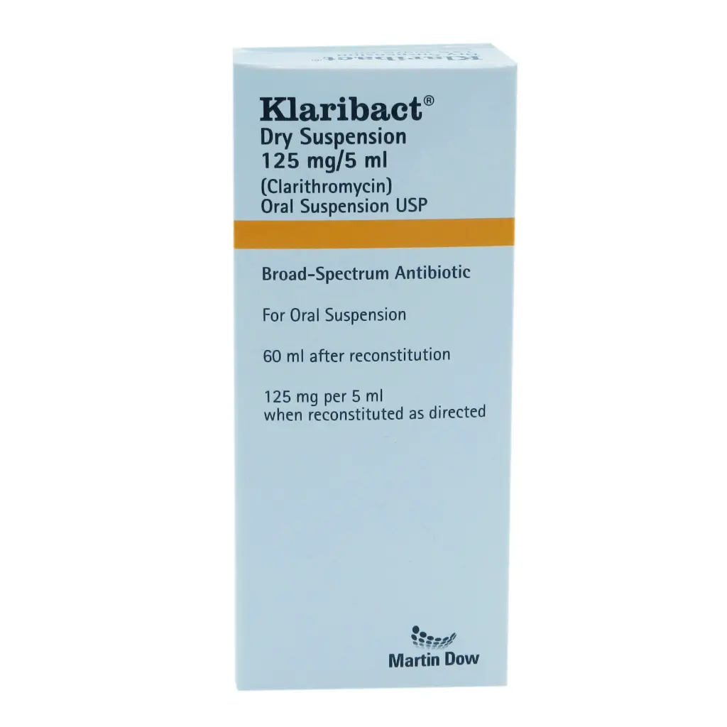 KLARIBACT 125mg/ml Suspension 60 ml