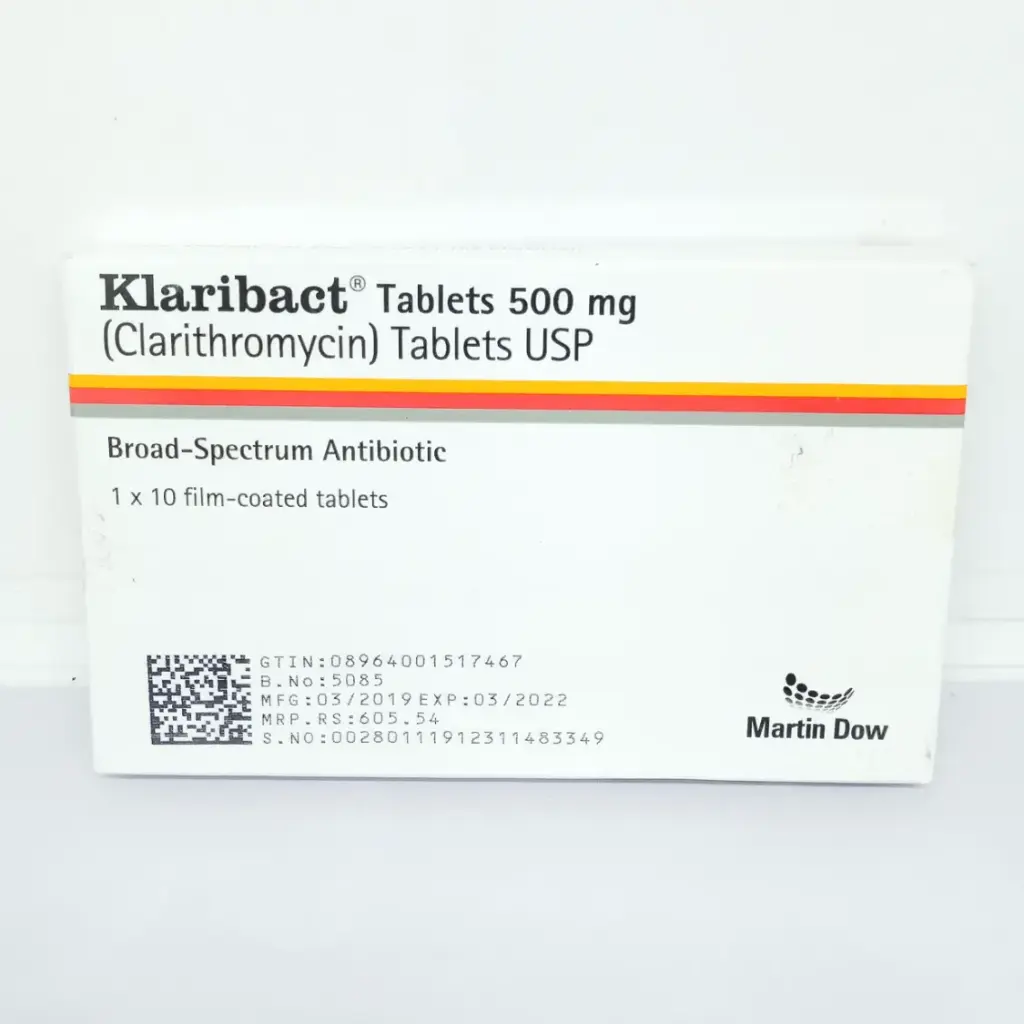 Klaribact 500mg Tablet