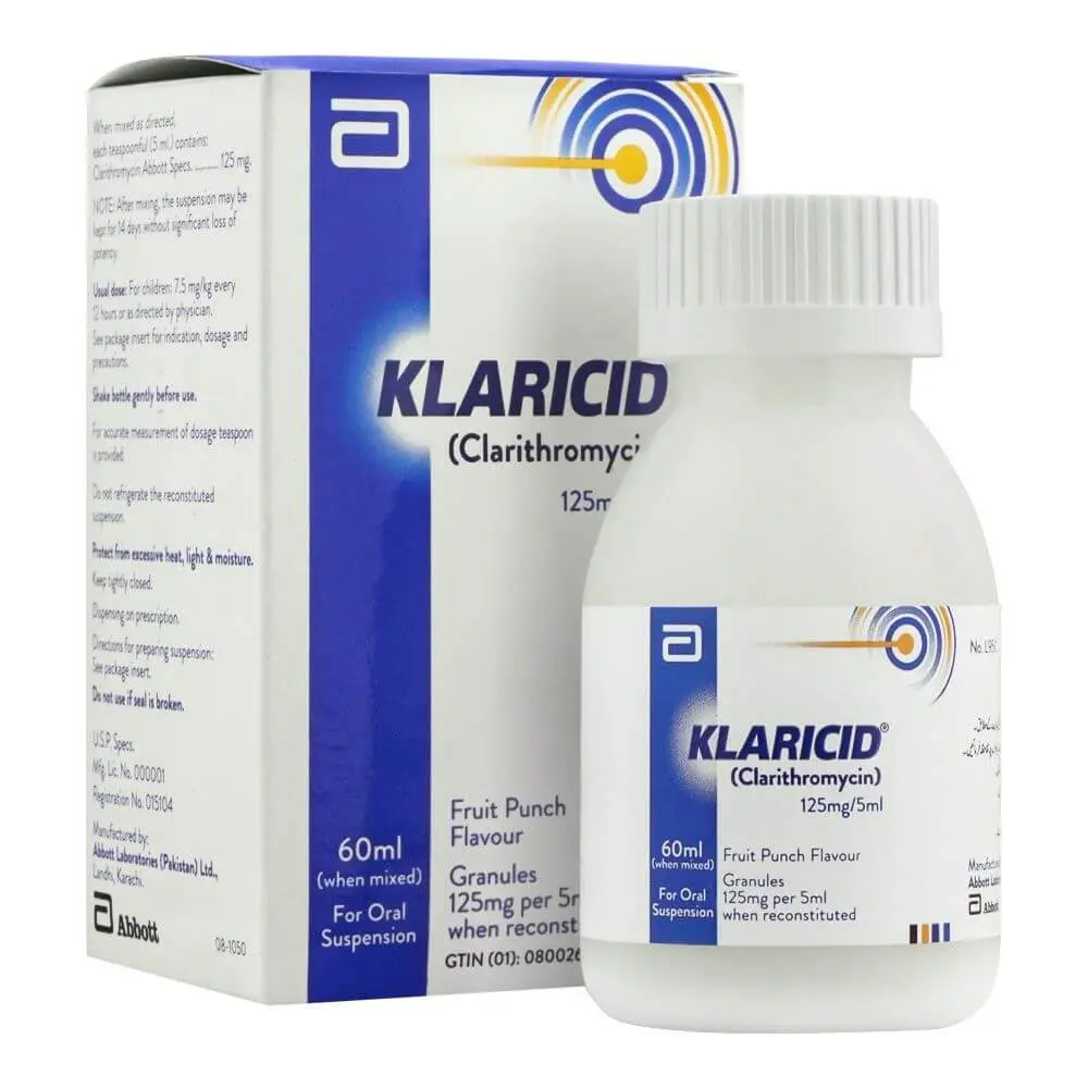 Klaricid 125mg syrup