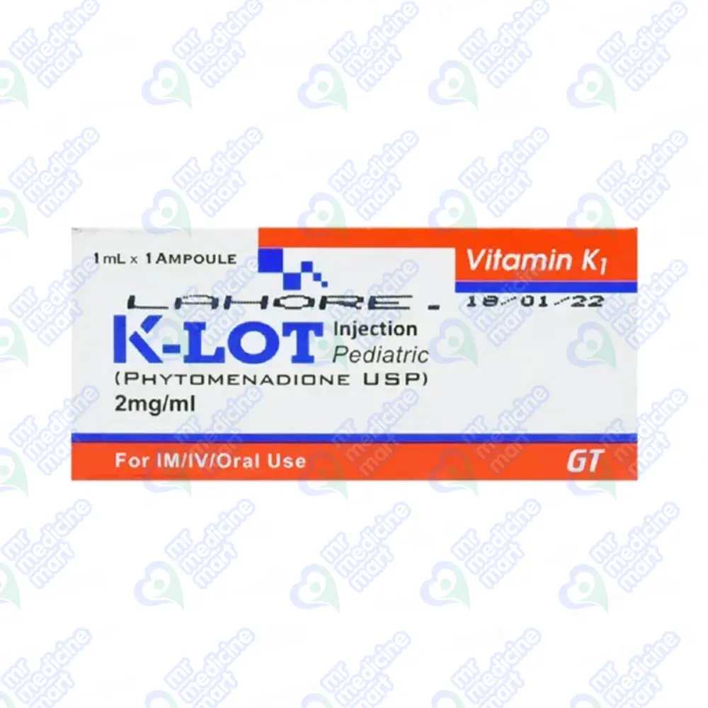K LOT Inj  Pediatric 2mg/ml