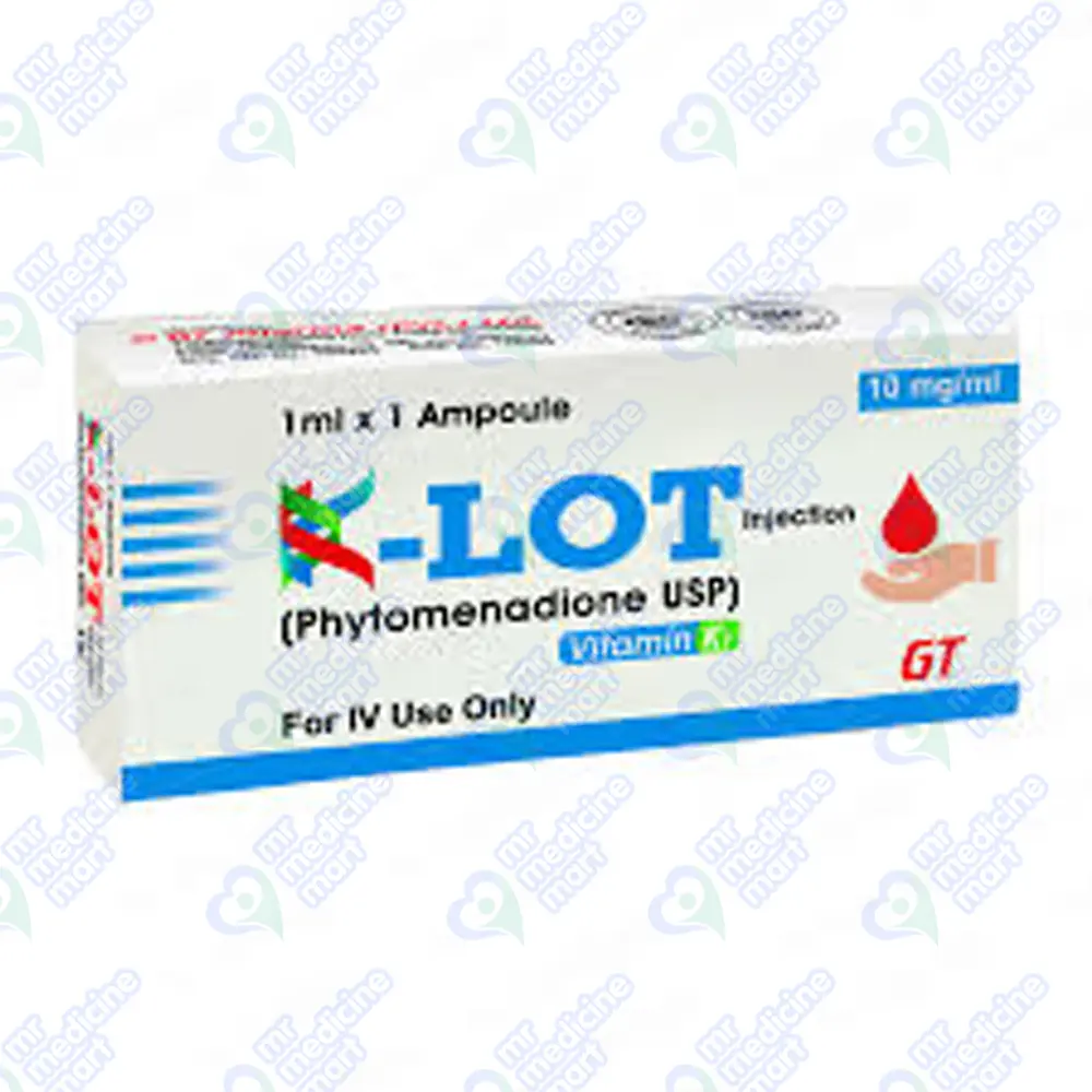 K LOT Inj 10mg/ml