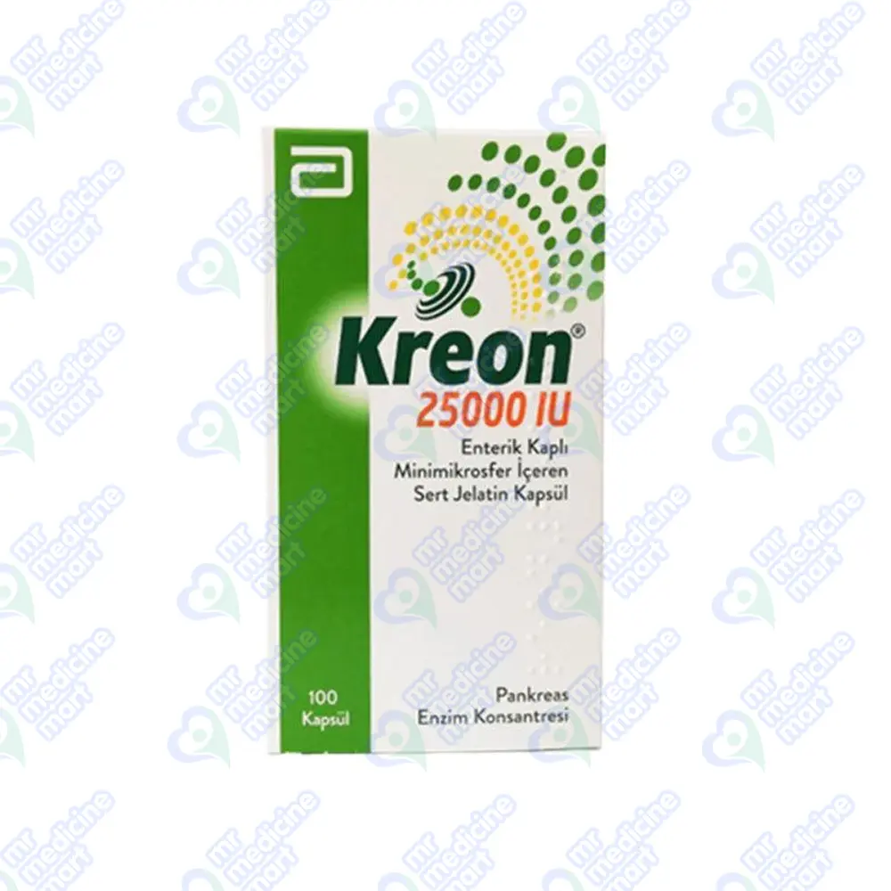 Kreon 25,000 Capsules 100S(Imported)(Net)