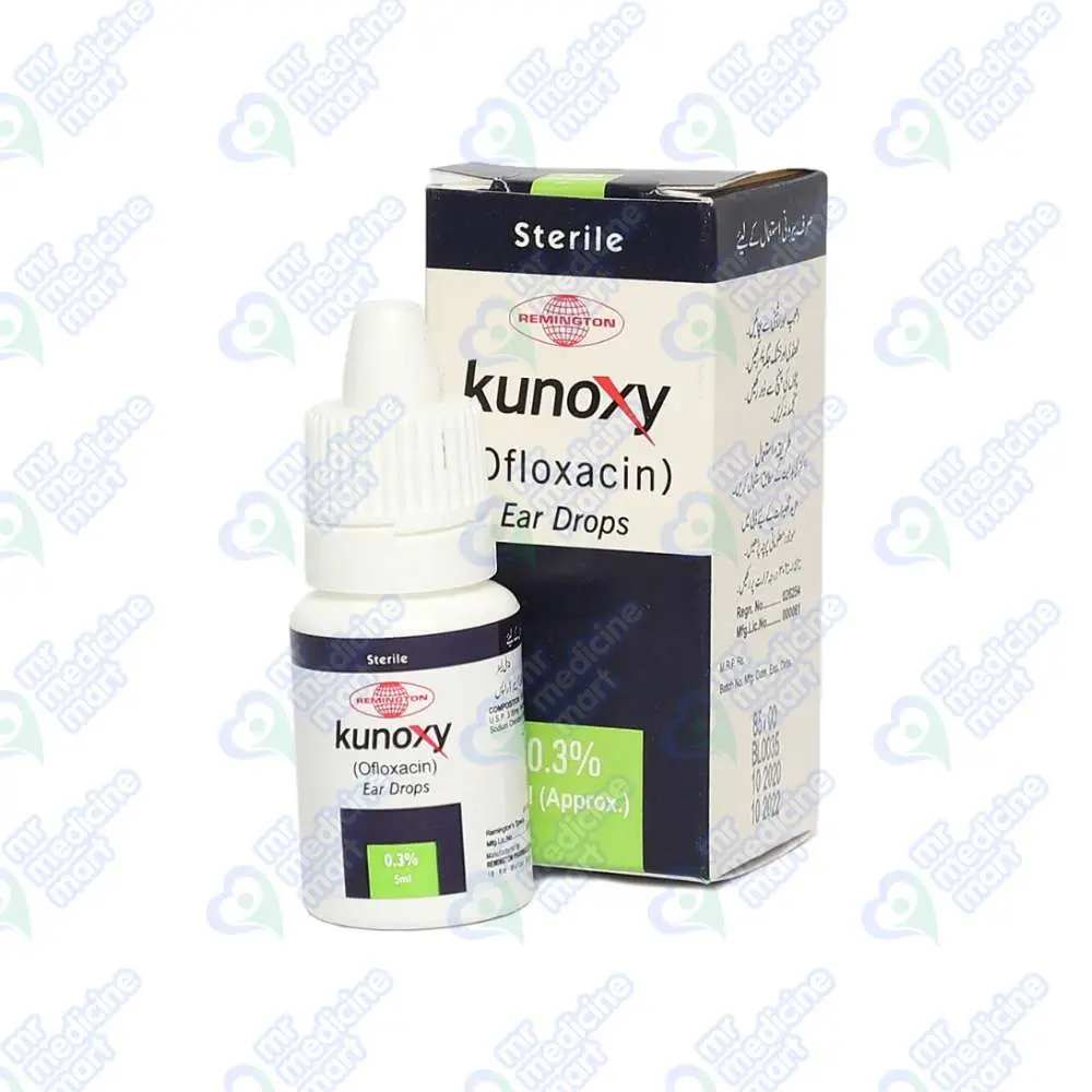 Kunoxy 0.3 % 5ml Ear Drop