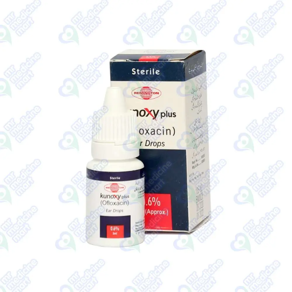 Kunoxy Plus 0.6 % 5ml Ear Drop