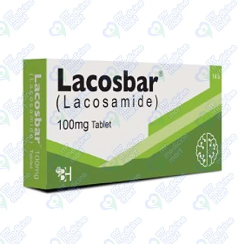 Lacosbar 100mg Tablet 14 'S