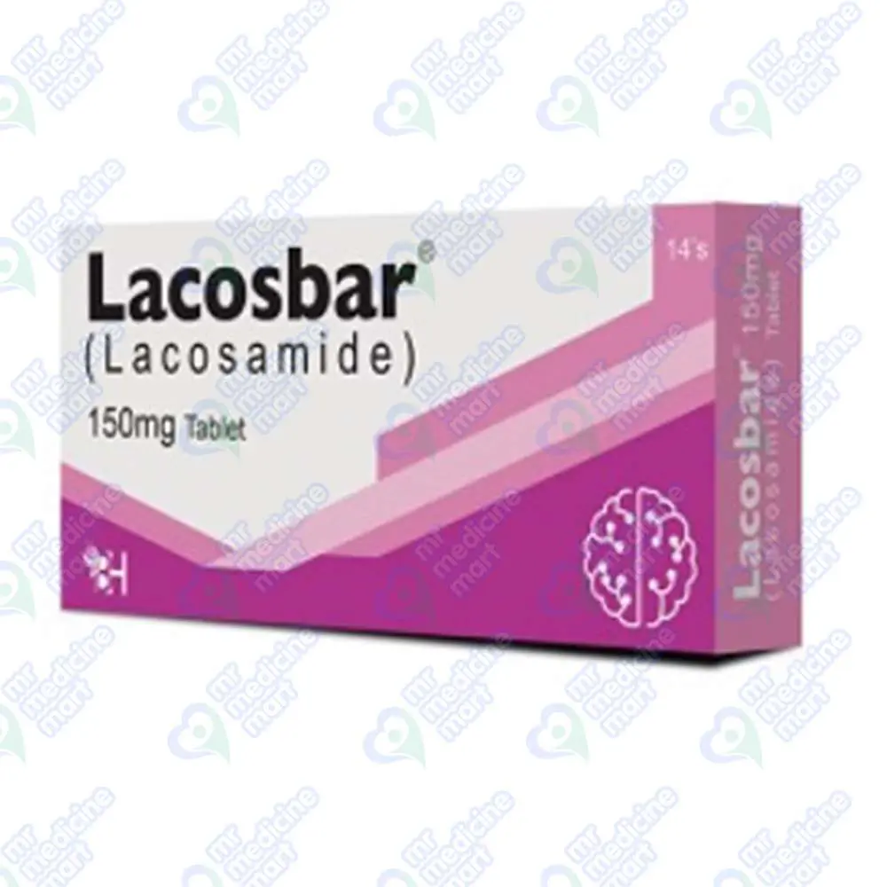 Lacosbar 150mg Tablet 14 'S
