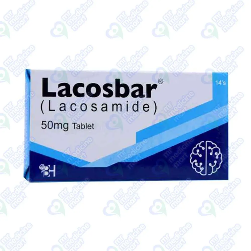 Lacosbar 50mg Tablet 14 'S