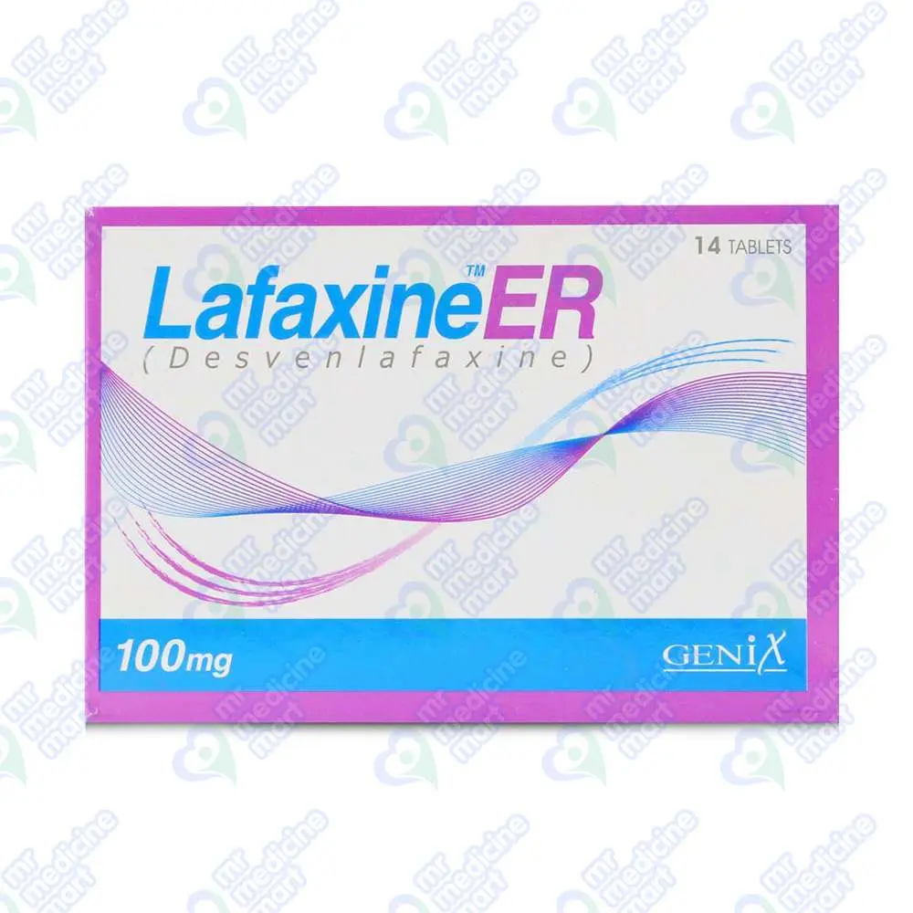 Lafaxine ER 100mg Tablet 14's