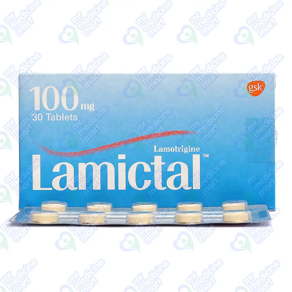 Lamictal 100mg Tablet 