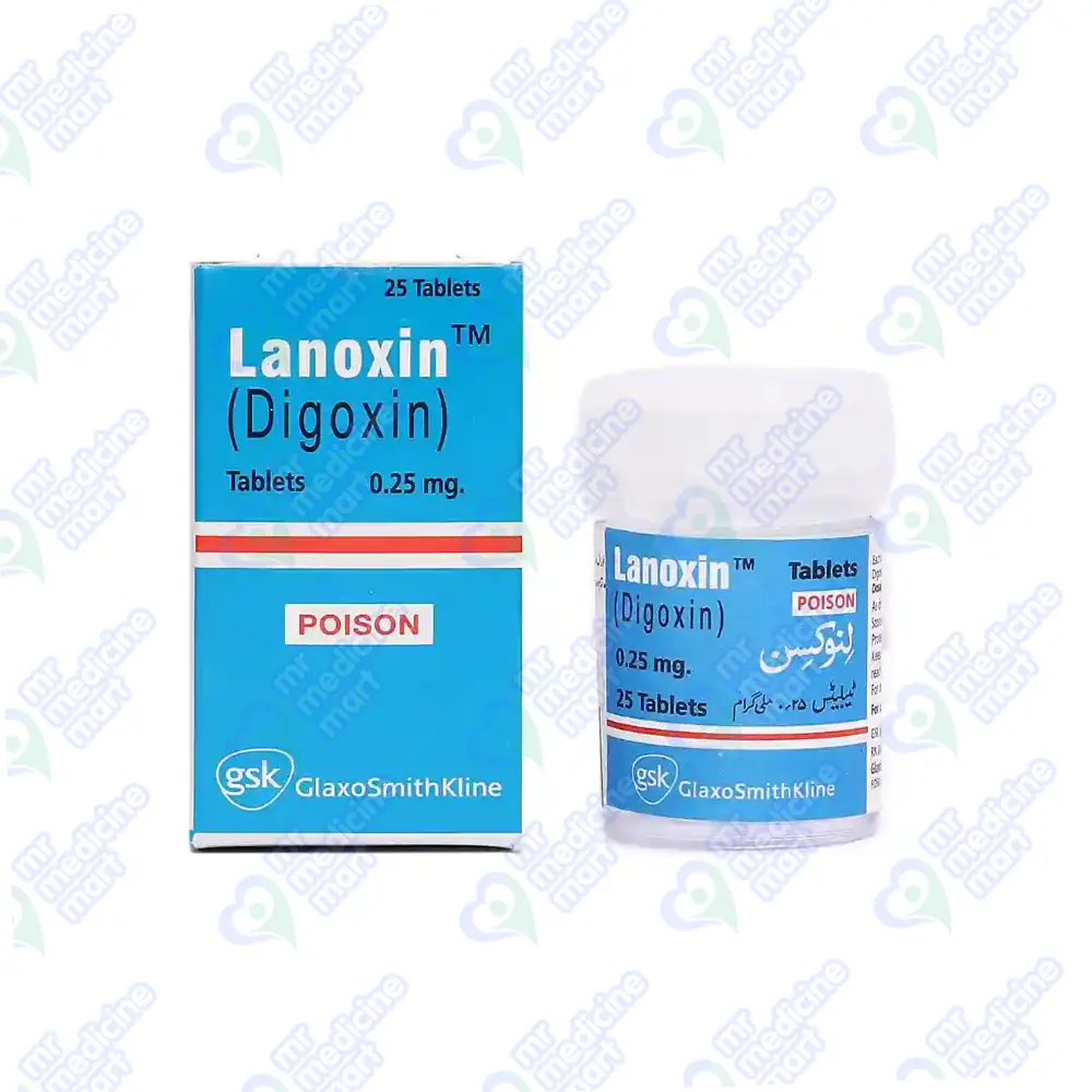 Lanoxin Tablet 0.25mg 100's