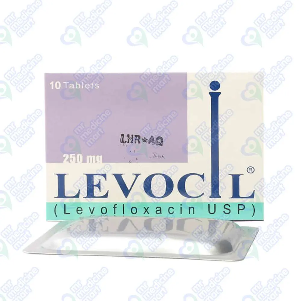 Levocil 250mg Tablet 10 'S