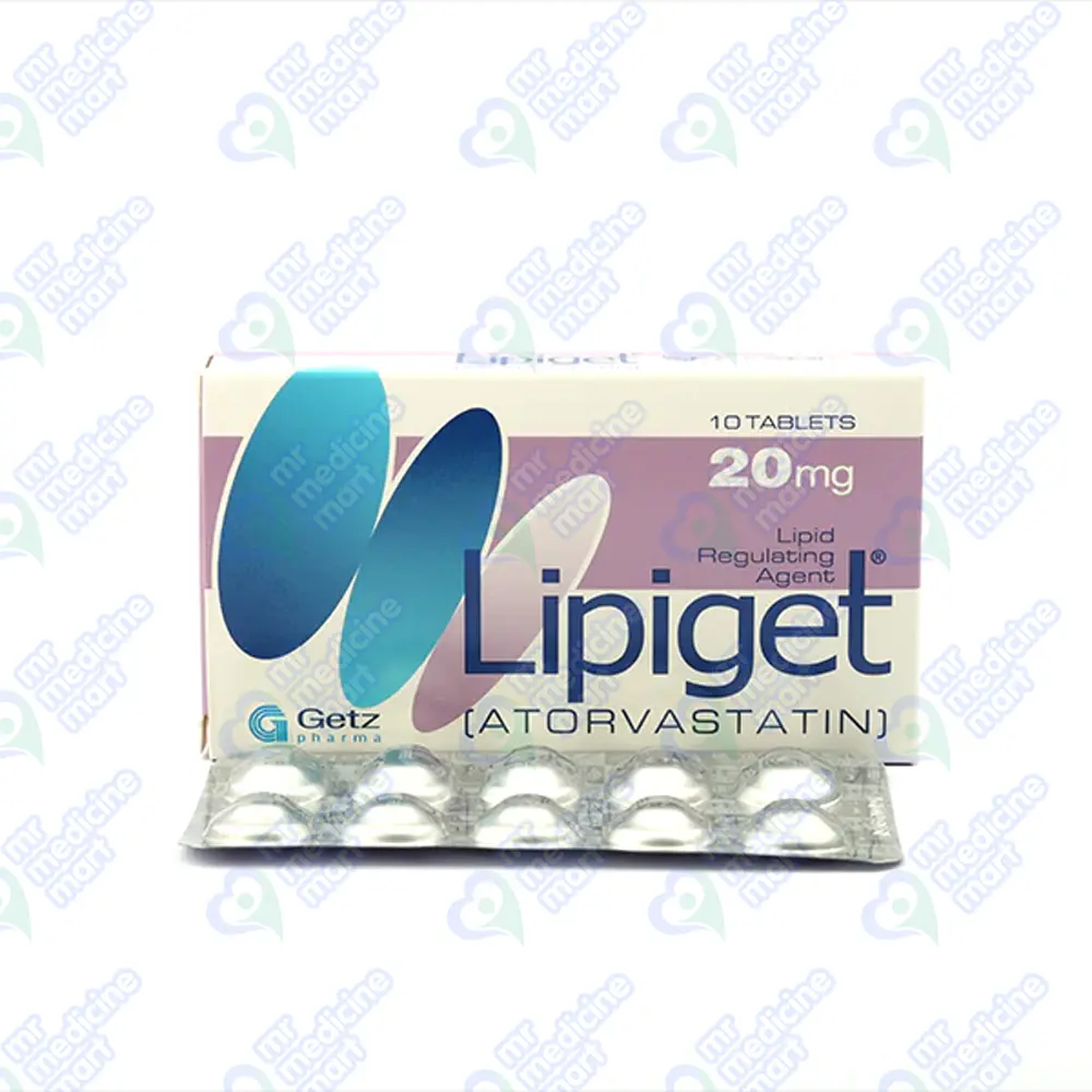 Lipiget 20mg Tablet