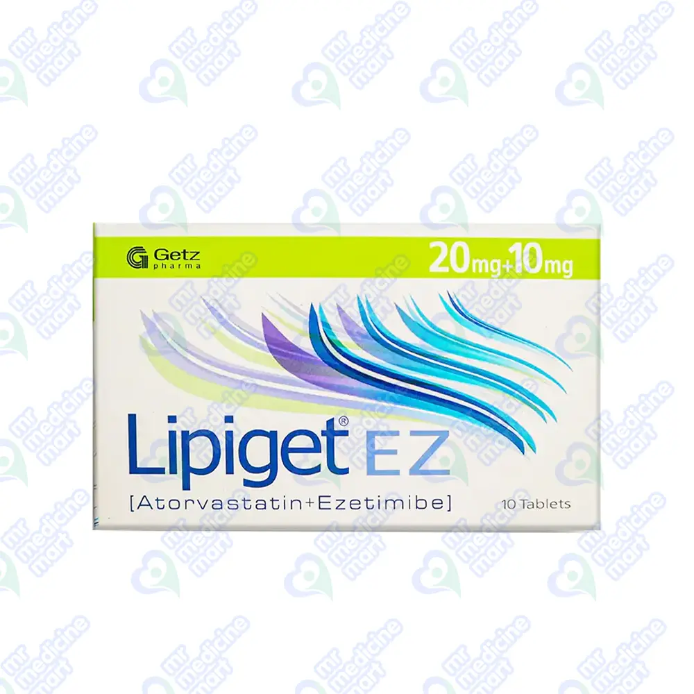 Lipiget EZ 20mg/10mg Tablet 10 'S