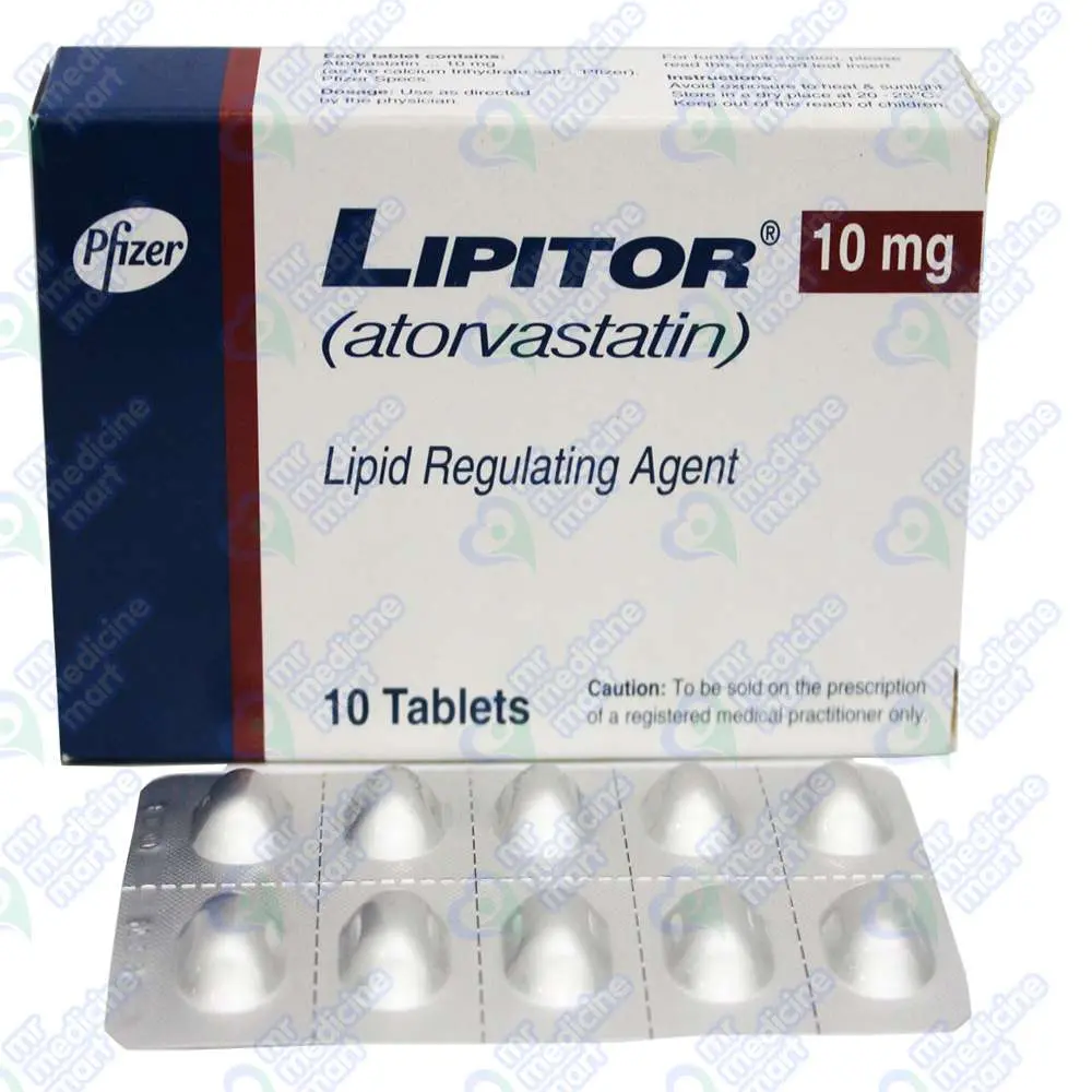 Lipitor 10mg Tablet