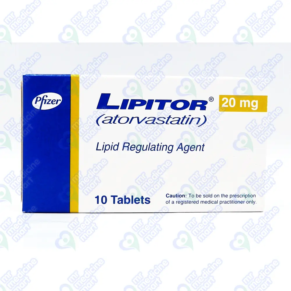 Lipitor 20mg Tablet