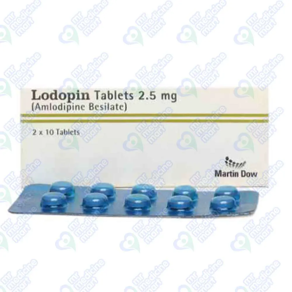 Lodopin 2.5mg Tablet 10 'S