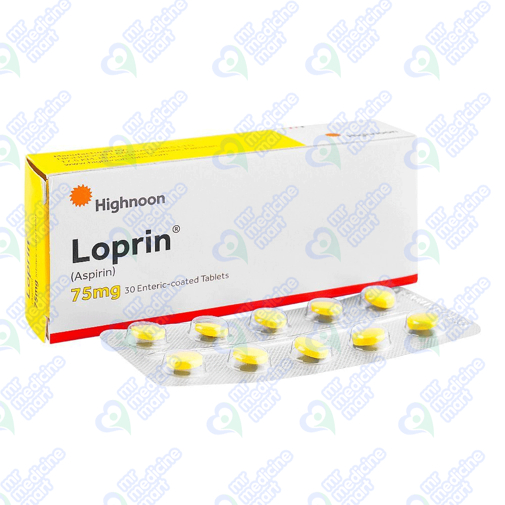 Loprin 75mg Tablet 30's