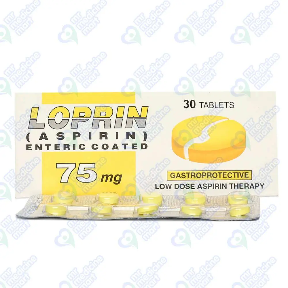 Loprin 75mg Tablet 30's