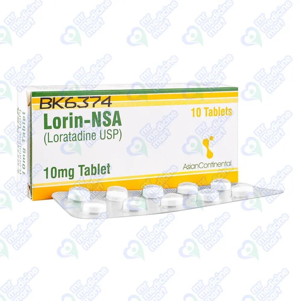 Lorin Nsa 10 Mg Tablets