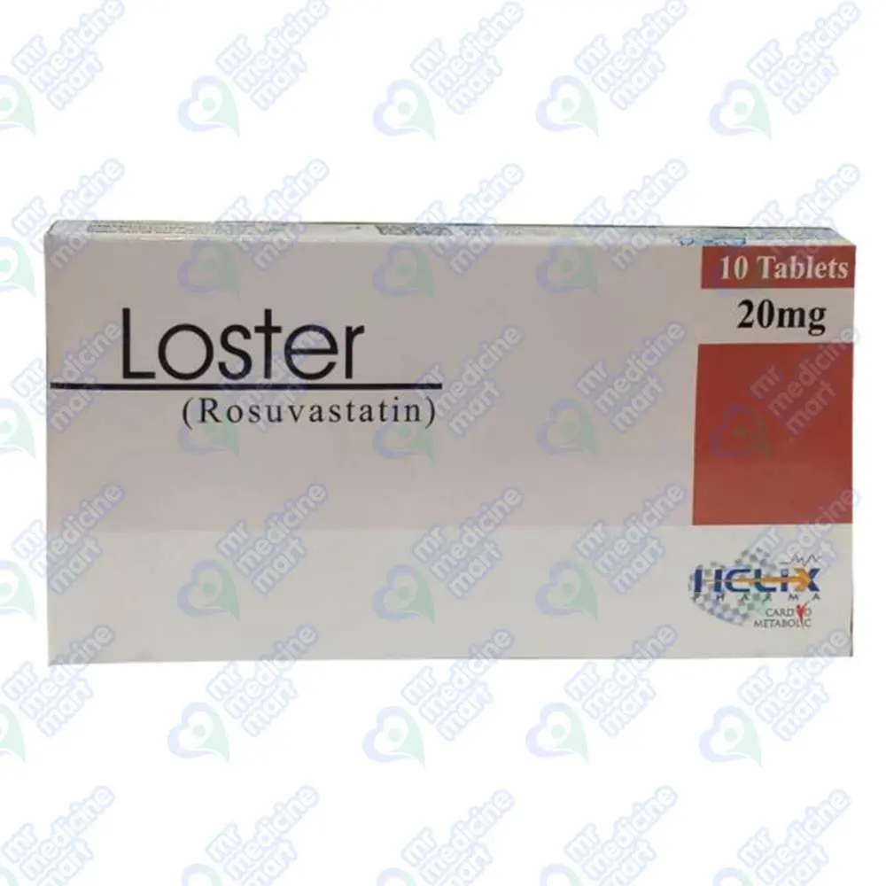 Loster 20mg Tablet 10 'S