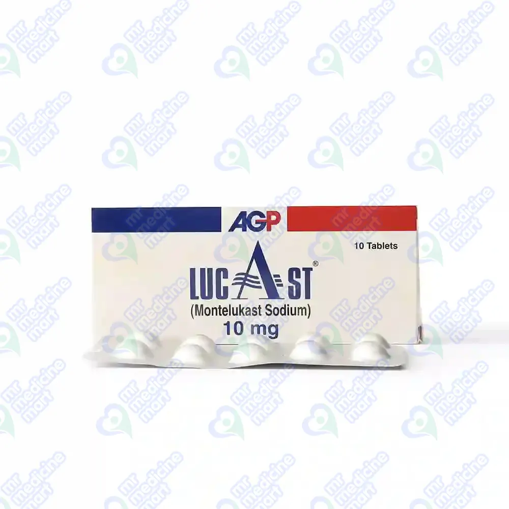 Lucast 10mg Tablet