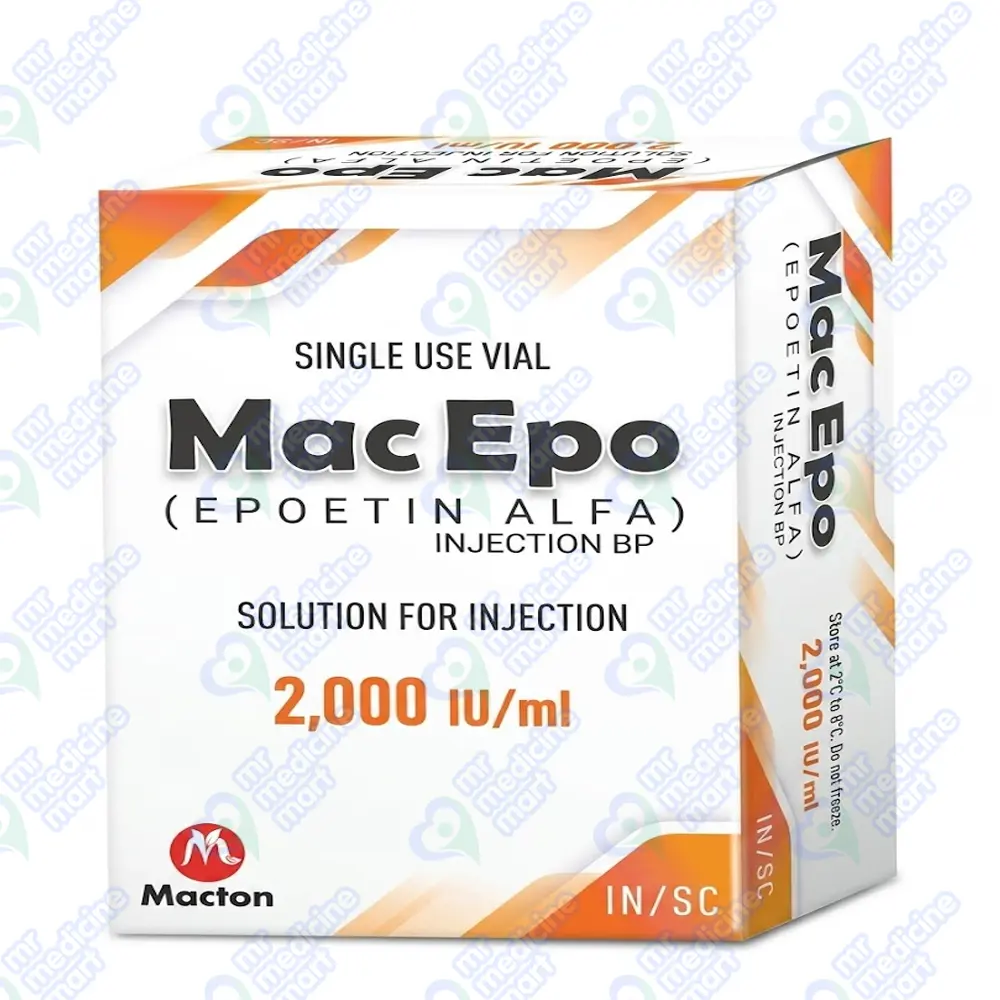 Mac Epo Inj 2000 IU 