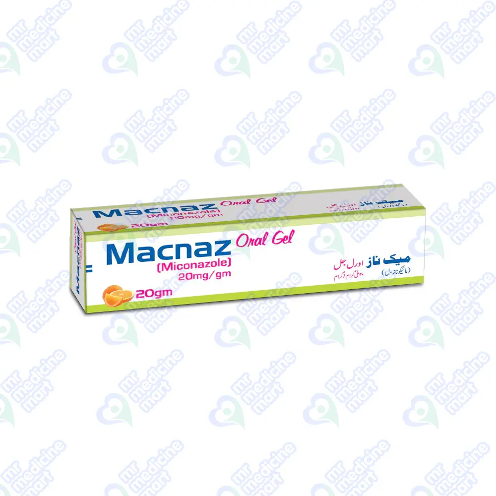 Macnaz Gel Sugar free 20mg/10gm
