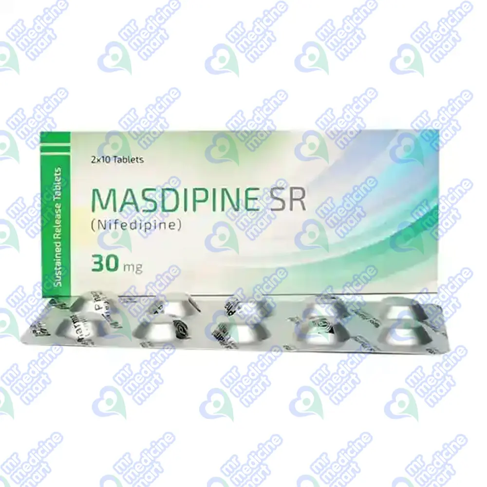 Masdipine SR 30mg Tablet