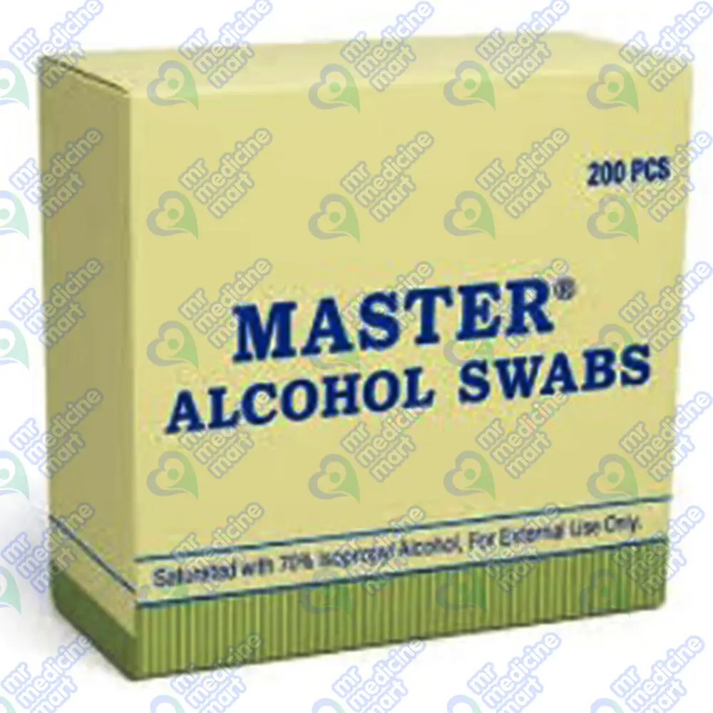 Master Alcohol Swab 200's